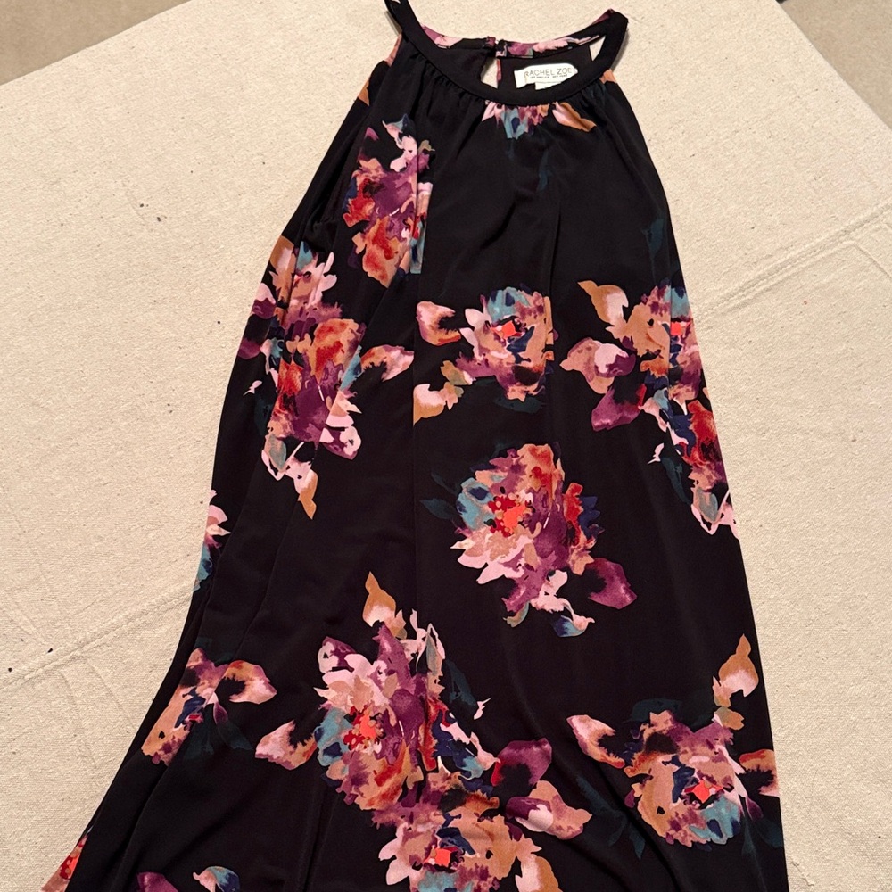 Rachel Zoe Floral Halter Dress